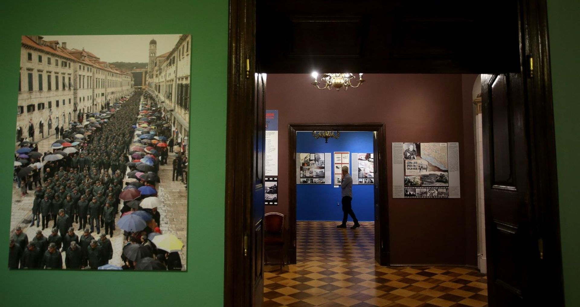 30.03.2017., Zagreb - Otvorenje izlozbe Dubrovnik u domovinskom ratu 1991-1995. u Hrvatskom povijesnom muzeju.
Photo: Igor Kralj/PIXSELL