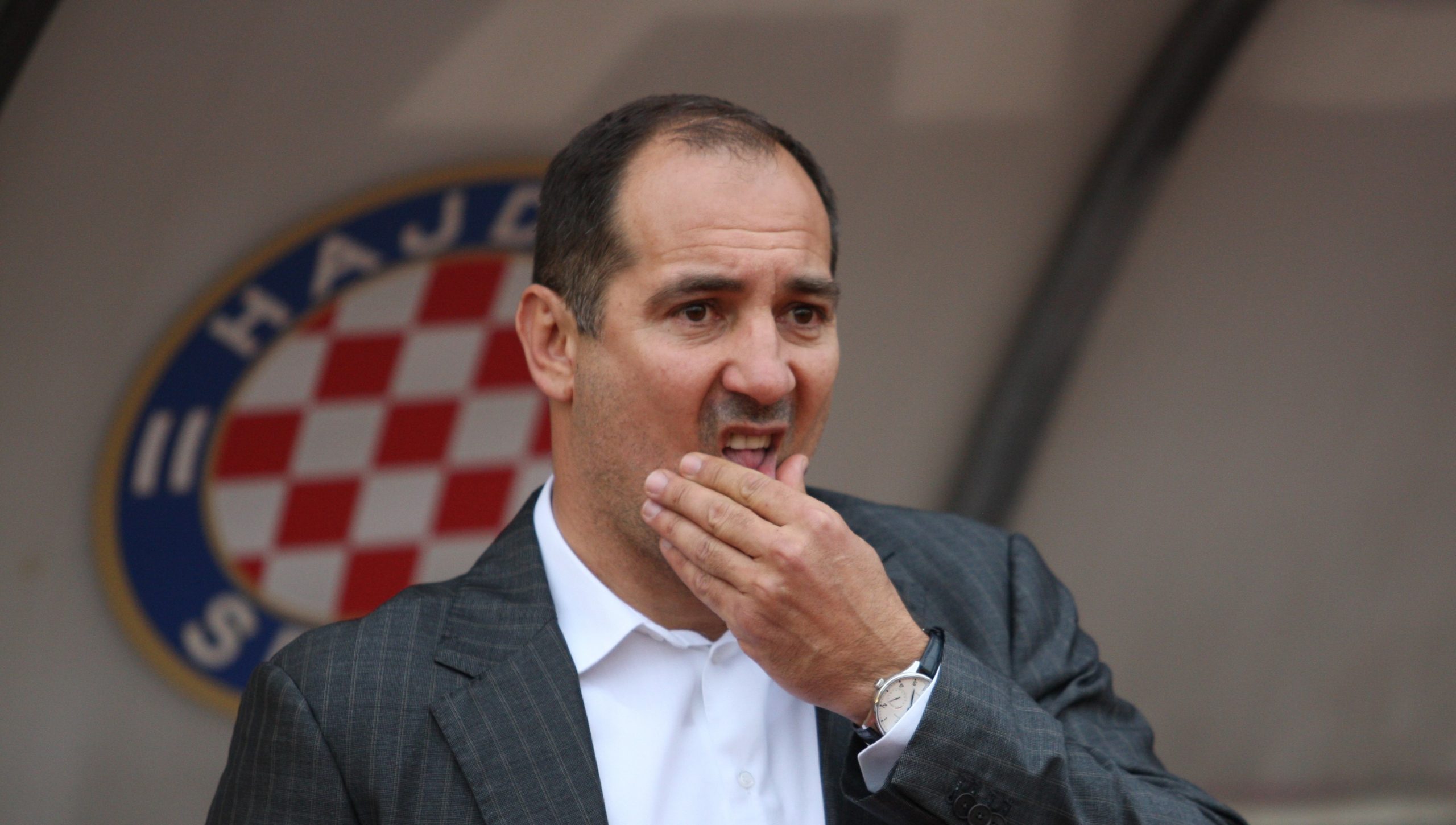 01.03.2015., stadion Poljud, Split - Utakmica 23. kola MAXtv 1.HNL izmedju HNK Hajduk i NK Zadar. Igor Stimac trener Zadra.
Photo: Ivo Cagalj/PIXSELL