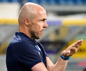 epa08474104 (FILE) - Hoffenheim's head coach Alfred Schreuder reacts during the German Bundesliga soccer match between TSG 1899 Hoffenheim and FC Cologne in Sinsheim, Germany, 27 May 2020 (re-issued on 09 June 2020). TSG 1899 Hoffenheim have sacked coach Alfred Schreuder, the German Bundesliga side announced on 09 June 2020.  EPA/RONALD WITTEK CONDITIONS - ATTENTION: The DFL regulations prohibit any use of photographs as image sequences and/or quasi-video.