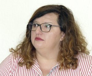 Rijeka,10.06.2020.- Na konferenciji za medije u srijedu je najavljen projekt Susjedstva Delnice pod nazivom "Tajne Lujzijane" nastao u sklopu programskog pravca 27 susjedstva Europske prijestolnice kulture. Na slici Emina Viniæ, biva  direktorica tvrtke Rijeka 2020.