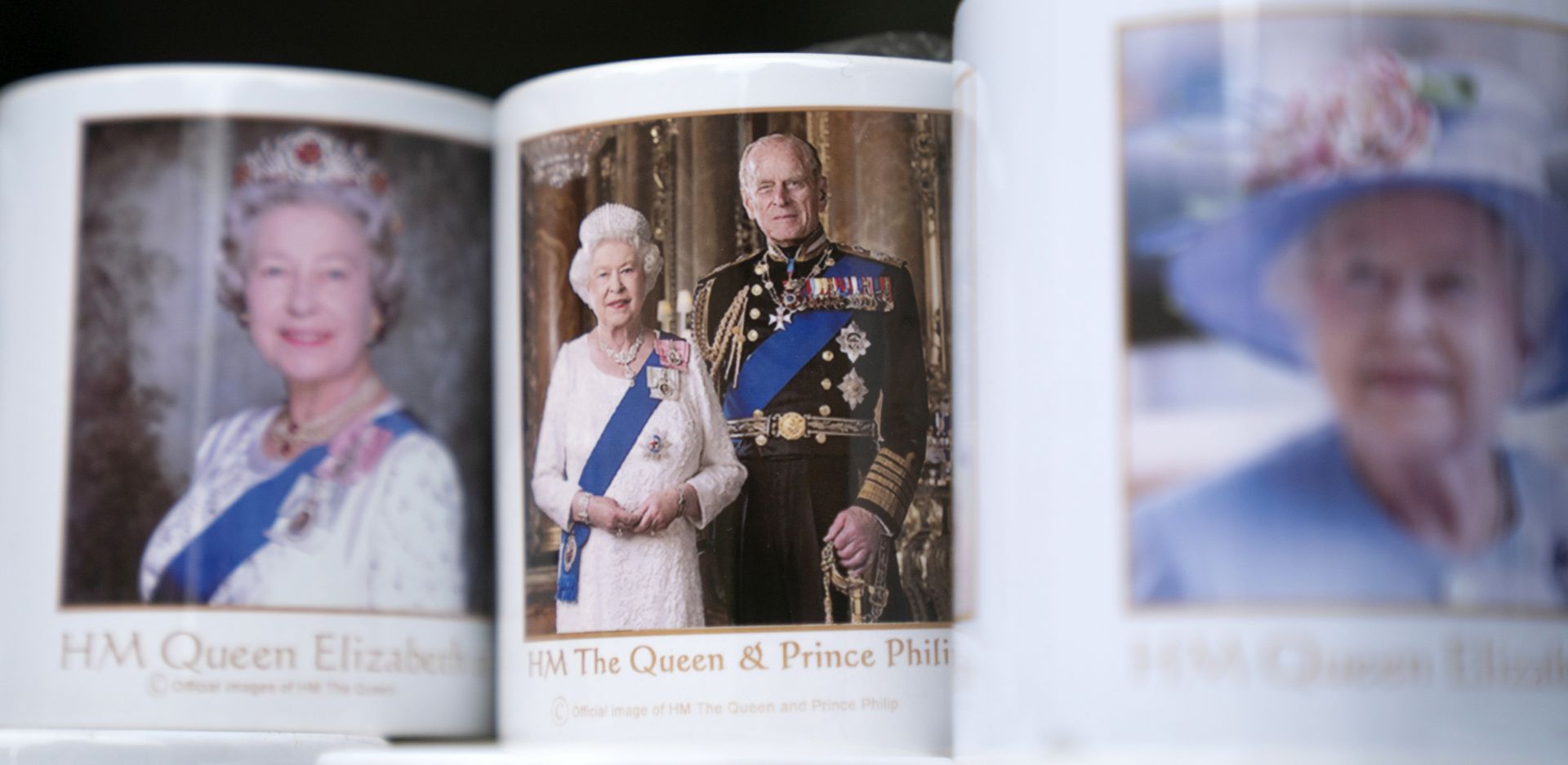 epa08477232 Souvenirs on sale near Windsor Castle, Windsor, Britain, 10 June 2020. Britain's Prince Philip Duke of Edinburgh marks a 99th birthday today. The Duke and Queen Elizabeth are spending time at Windsor Castle during lockdown due to the coronavirus outbreak.  EPA/WILL OLIVER