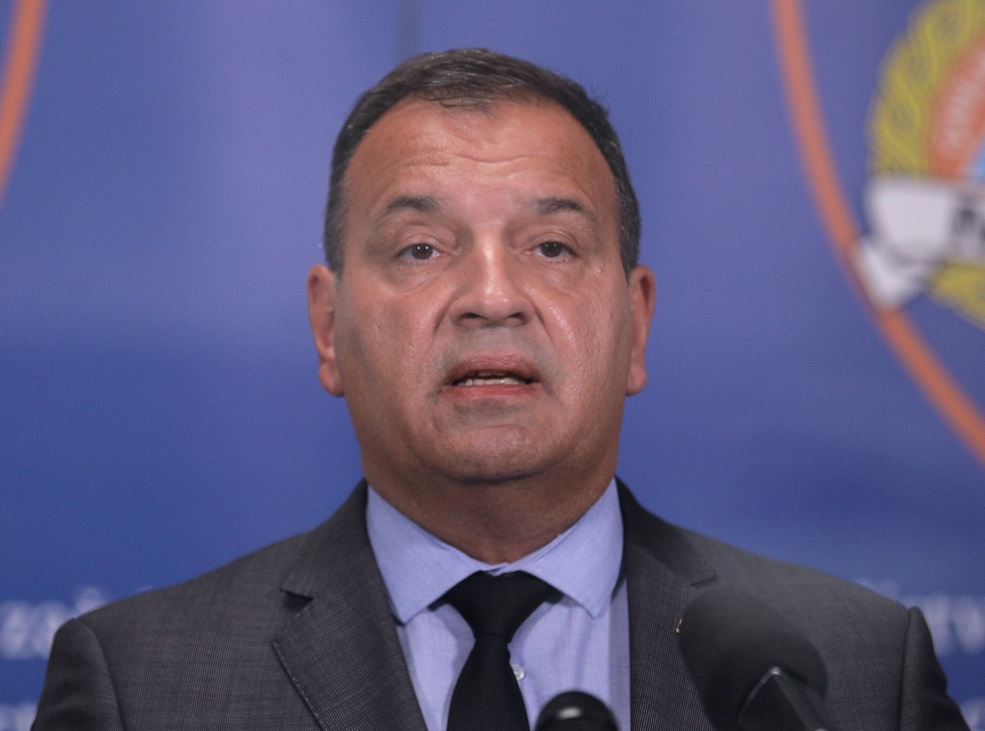 Zagreb, 21.06.2020. - Nacionalni stožer civilne zaštite danas ponovno, nakon dužeg vremena, održava press konferenciju vezano uz novo povećanje broja oboljelih od koronavirusa u Hrvatskoj.Na slici Vili Beroš. foto HINA/ Tomislav PAVLEK/ tš
