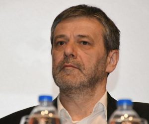 03.03.2020., Bjelovar -  U organizaciji Poslovnog dnevnika i Vecernjeg lista odrzana konferencija 'Kako transparentnost utjece na poduzetnistvo'. Nakon pozdravnih govora odrzan intervju  1 na 1, Vladimir Nisewvic, glavni urednik Poslovnog dnevnika i Davor Huic, predsjednik Udruge poreznih obveznika Lipa. 
Photo:Damir Spehar/PIXSELL