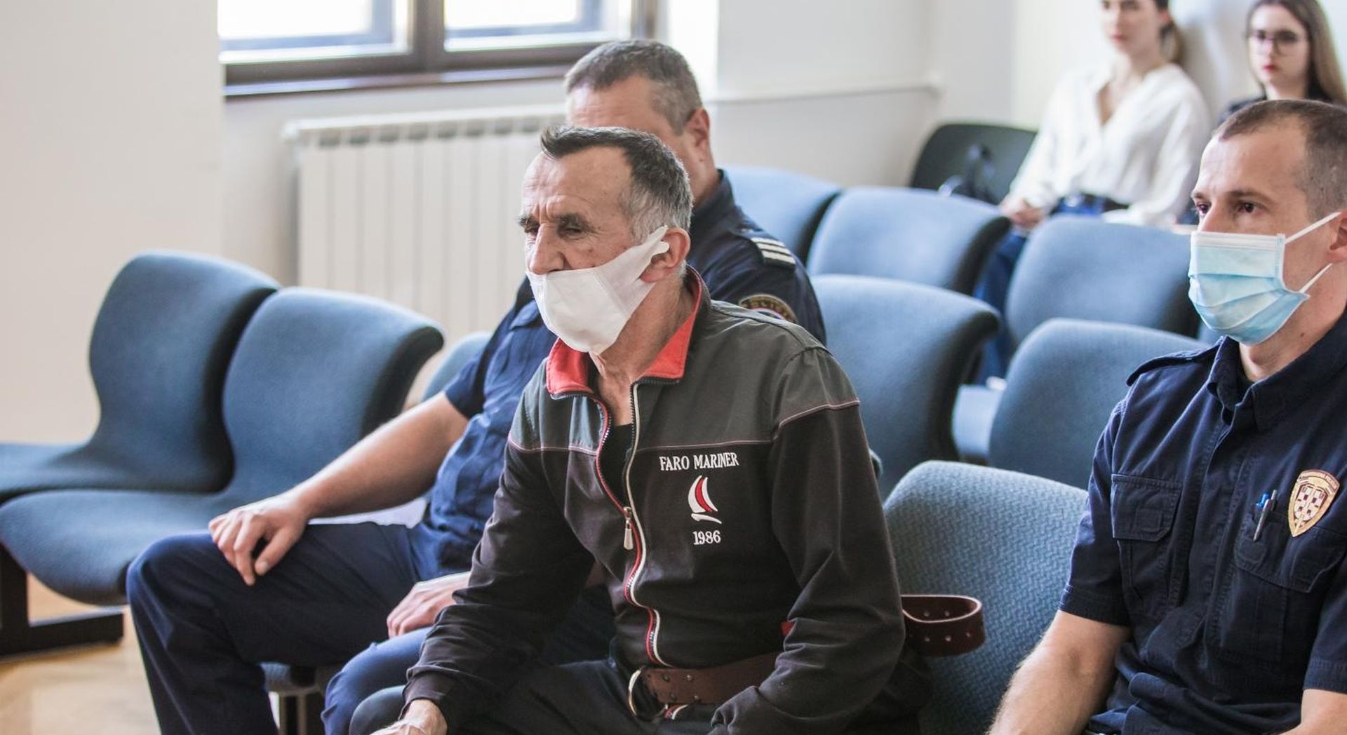 03.06.2020., Osijek - Pocelo sudjenje Andriji Dreznjaku za ubojstvo dvoje zaposlenika Centra za socijalnu skrb Djakovo. Photo: Davor Javorovic/PIXSELL