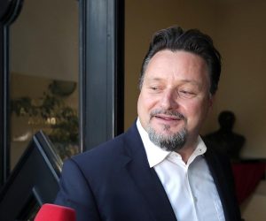 03.07.2019., Zagreb - Dolazak celnika HDZ-a u srediste stranke na sastanak uzeg Predsjednistva HDZ-a oko aktualnih zbivanja na kojem ce se razgovarati o ministru Lovri Kuscevicu i o koalicijskom partneru HNS-u. Lovro Kuscevic. 
Photo: Goran Stanzl/PIXSELL
