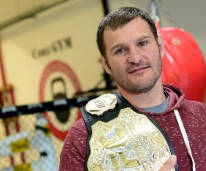 03.11.2016. , Zagreb -  UFC borac hrvatskih korijena Stipe Miocic u borilackoj dvorani Core Gym. Photo: Marko Prpic/PIXSELL