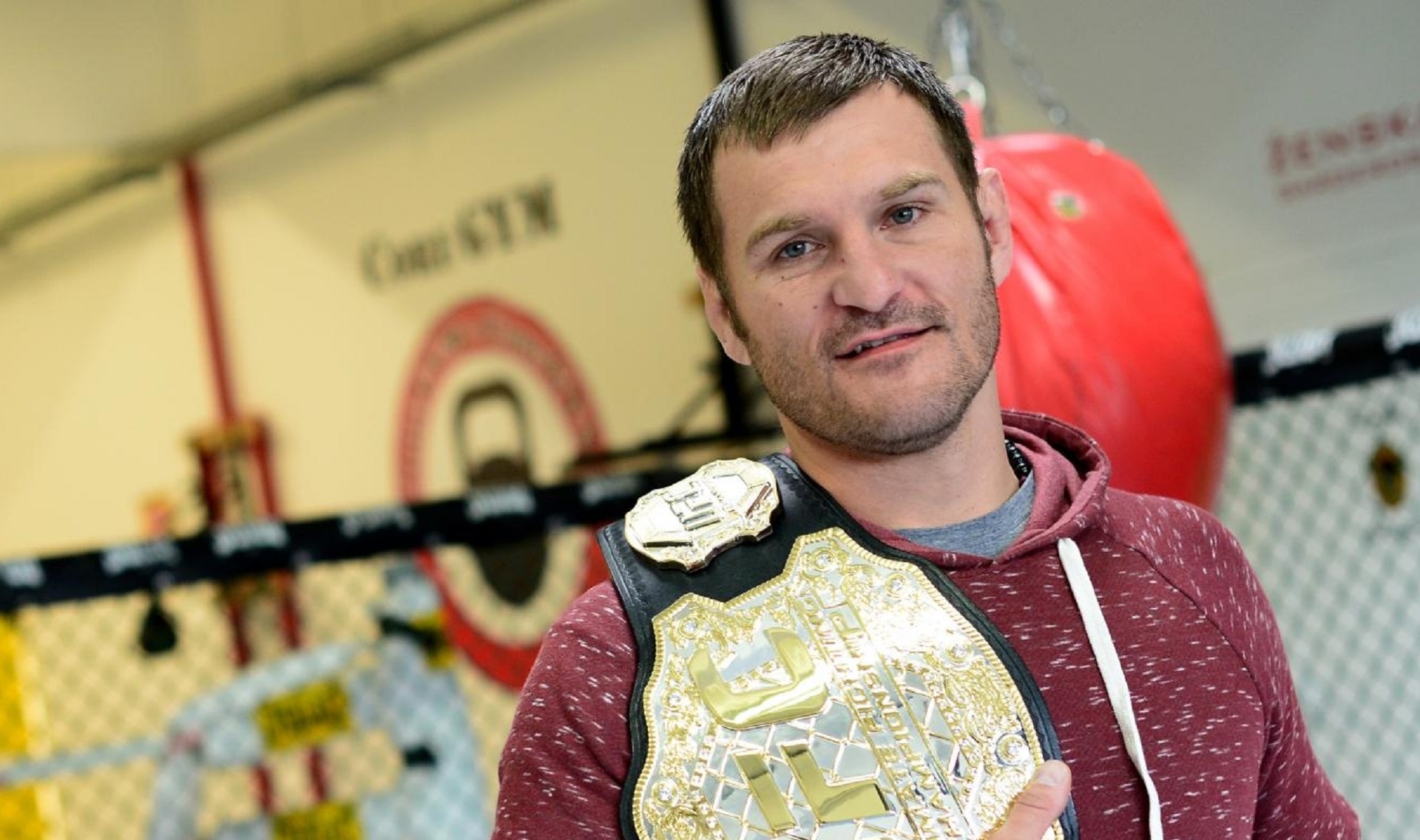03.11.2016. , Zagreb -  UFC borac hrvatskih korijena Stipe Miocic u borilackoj dvorani Core Gym. Photo: Marko Prpic/PIXSELL
