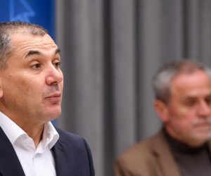06.05.2020., Zagreb - U Kongresnoj dvorani Zagrebackog velesajma odrzana je konferencija za medije Stozera civilne zastite grada Zagreba. Ivica Lovric Photo: Josip Regovic/PIXSELL
