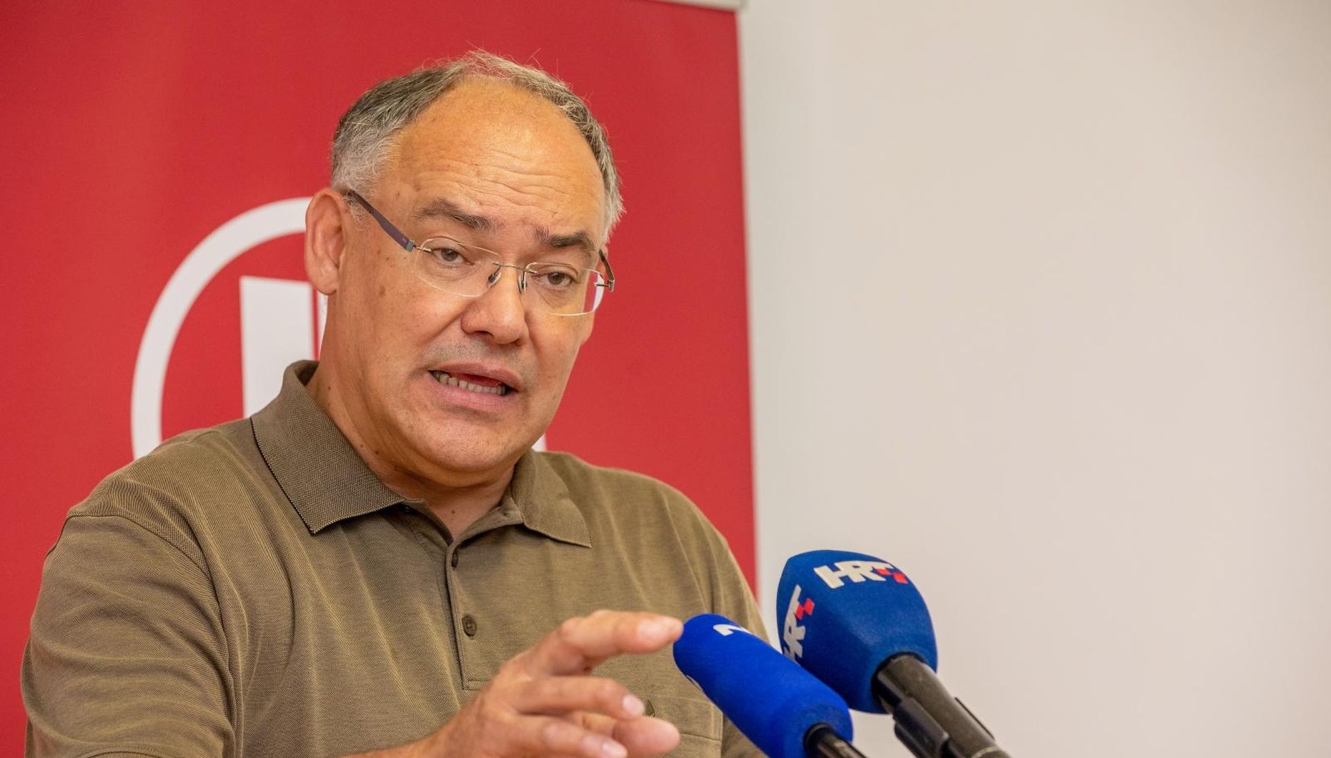06.06.2020., Pula - Konferencija za medije stranaka Demokrati i Hrvatski laburisti na temu: Quo vadis Histria?   Damir Kajin, nezavisni kandidat.
Photo: Srecko Niketic/PIXSELL