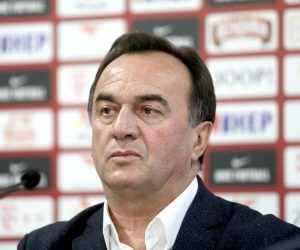 08.01.2020., Zagreb -U Nogometnoj akademiji HNS-a odrzana je edukacija o VAR tehnologiji koja ce se koristiti od prvog kola nastavka prvenstva Prve HNL. Na prezentaciji su govoriti Marijan Kustic, Ante Kulusic, Domagoj Vuckov i Bruno Maric. 
Photo: Patrik Macek/PIXSELL