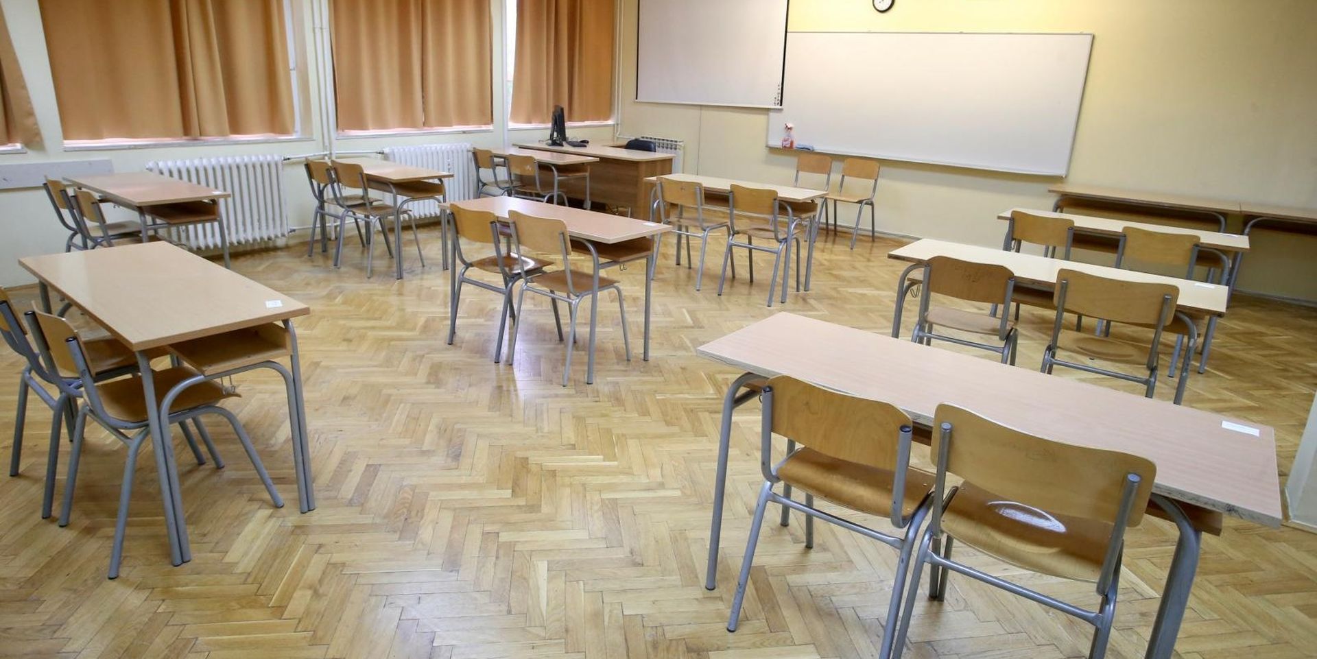 08.06.2020.,Split- Ekonomska i upravna skola spremna je zapolaganje ispita drzavne mature koji pocinju u 9 sati,
Photo: Ivo Cagalj/PIXSELL