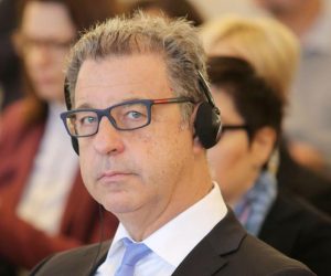 Haški tužitelj Serge Brammertz na konferenciji Pravda nakon Haaga 09.10.2018., Zagreb - U Novinarskom domu odrzana je medjunarodna konferencija "Pravda nakon Haaga" na kojoj se govorilo o procesuiranju ratnih zlocina i nastavku kaznenog progona u Hrvatskoj, Bosni i Hercegovini i Srbiji nakon okoncanja rada Medjunarodnog kaznenog suda za bivsu Jugoslaviju. Serge Brammertz, glavni tuzitelj Mehanizma medjunarodnih kaznenih sudova i bivsi Glavni tuzitelj Medjunarodnog kaznenog suda za bivsu Jugoslaviju u Haagu. Photo: Tomislav Miletic/PIXSELL