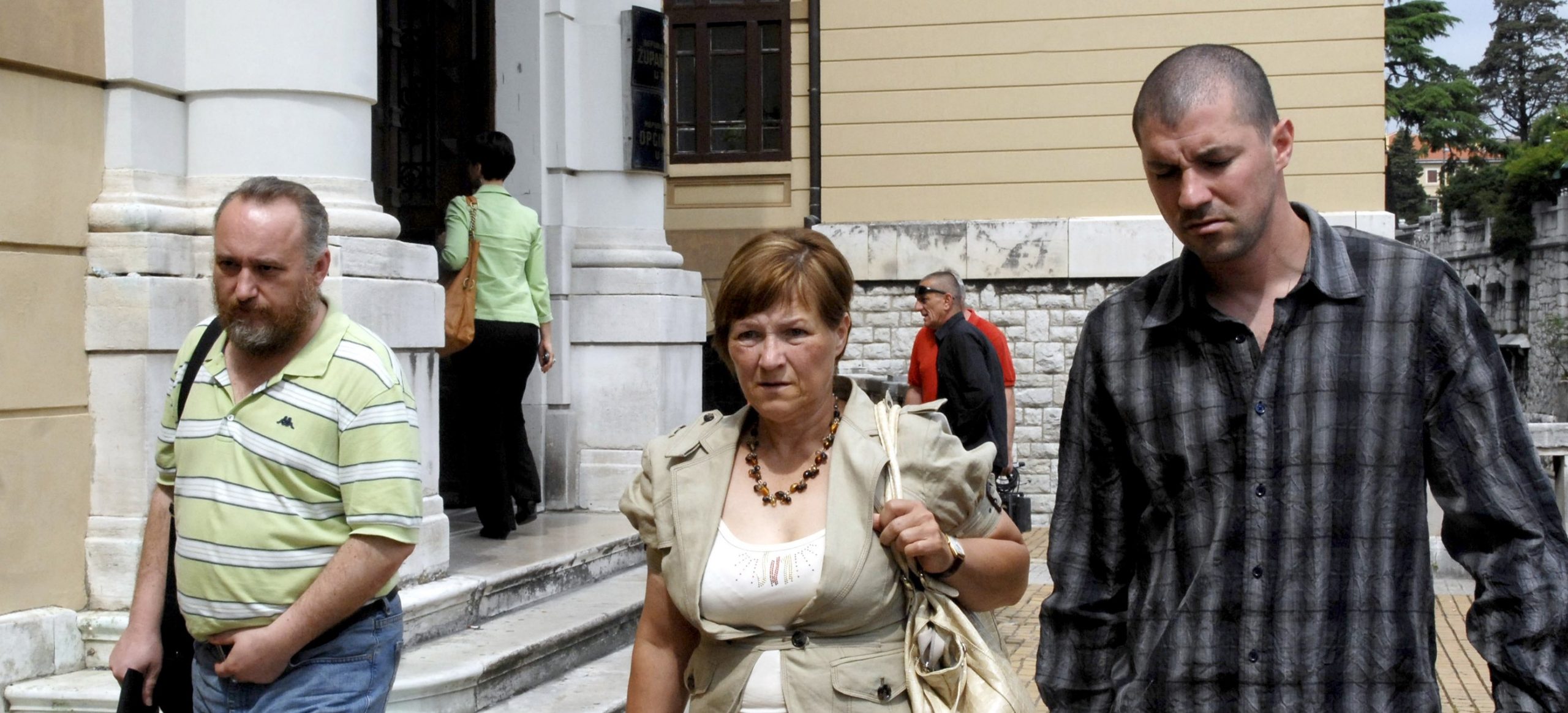 07.06.2011. Rijeka -  Davorka Smokovic, bivsa opcinska drzavna odvjetnica iz Pazina optuzena je zajedno s Drazenom Golemovicem za vise kaznjivih djela u slucaju Ipsilon. Izlazi iz Zupanijskog suda nakon saslusanja.
Photo: Goran Kovacic/PIXSELL