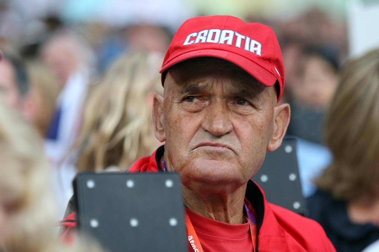 04.08.2012., Engleska, London - Ljetne Olimpijske igre London 2012. Bacanje diska, Strener Ivan Ivancic. Photo: Sanjin Strukic/PIXSELL