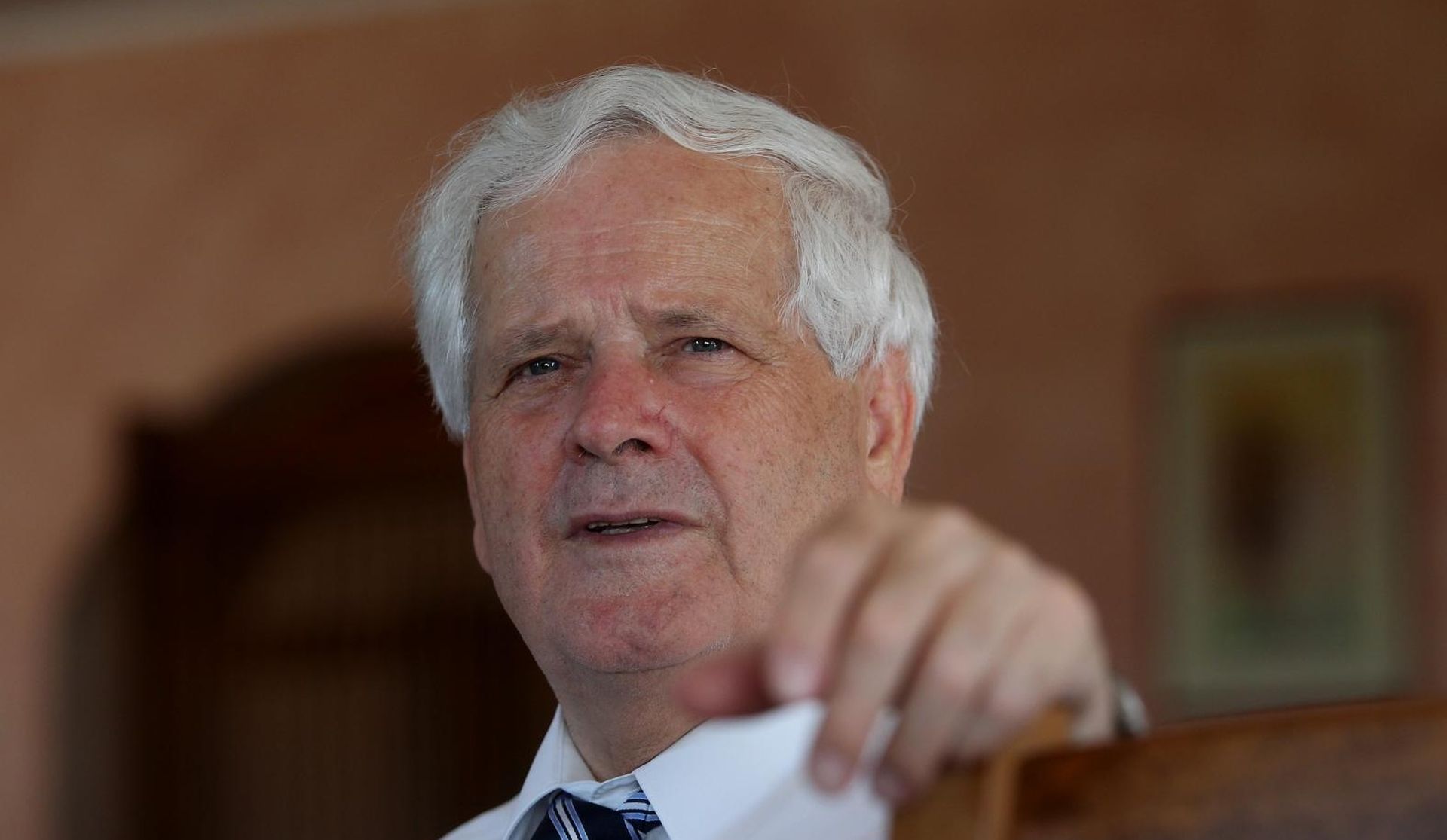 21.08.2012. Maljevac- Fikret Abdic-Babo, bivsi direktor Agrokomerca iz Velike Kladuse, bivsi predsjednik autonomne oblasti Zapadna Bosna koji je osudjen u Republici Hrvatskoj za ratni zlocin u BiH.
Photo: Boris Scitar/VLM/PIXSELL