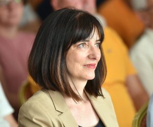13.06.2020., Varazdin - Hrvatska narodna stranka predstavila listu od 14 kandidata za 3. Izbornu jedinicu. Blazenka Divjak. 
Photo: Vjeran Zganec Rogulja/PIXSELL