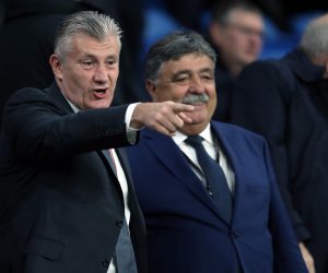 13.10.2019., stadion Cardiff City, Cardiff, Wales - Kvalifikacije za Europsko prvenstvo, skupina E, 7. kolo, Wales - Hrvatska. Davor Suker Photo: Sanjin Strukic/PIXSELL