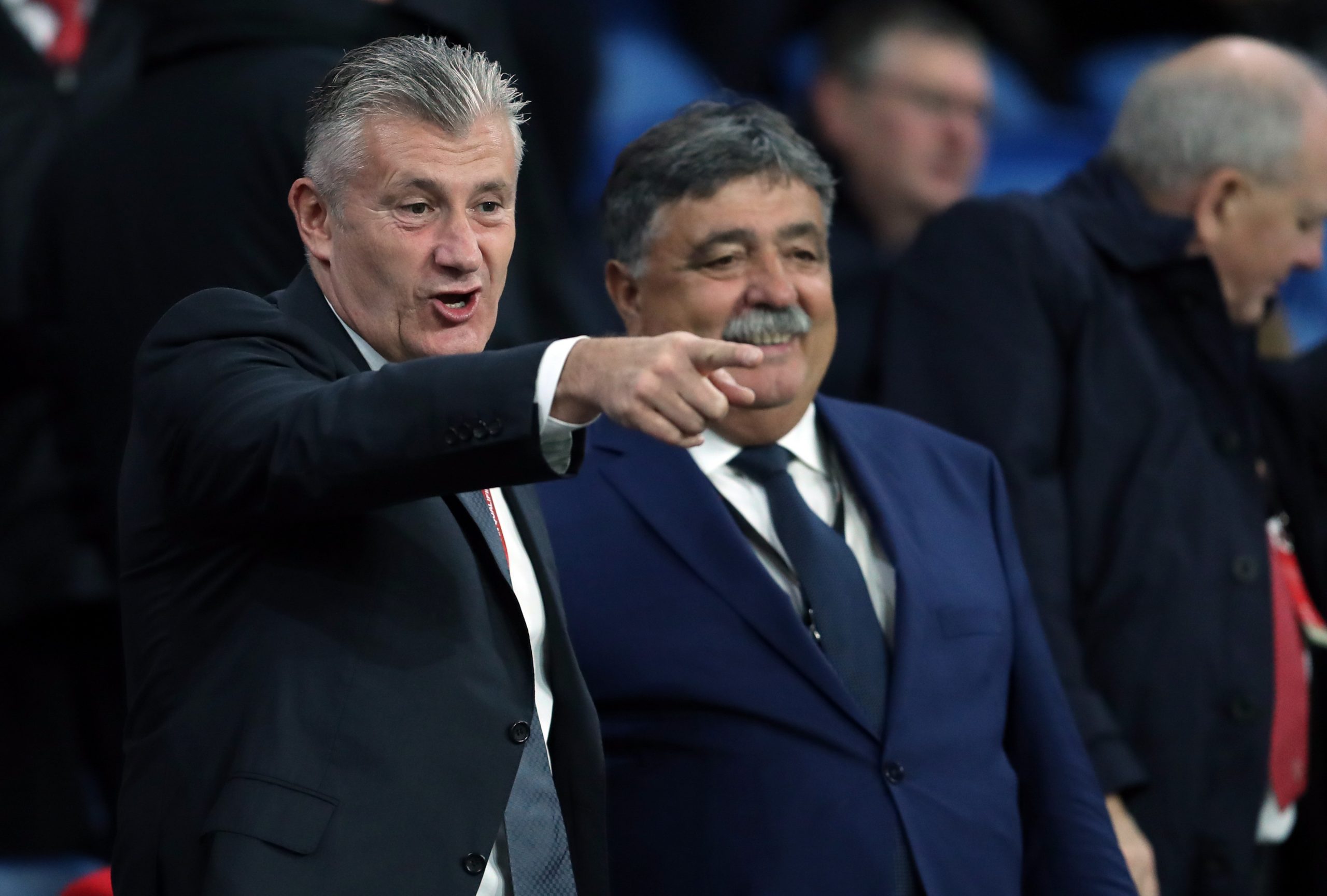 13.10.2019., stadion Cardiff City, Cardiff, Wales - Kvalifikacije za Europsko prvenstvo, skupina E, 7. kolo, Wales - Hrvatska. Davor Suker Photo: Sanjin Strukic/PIXSELL