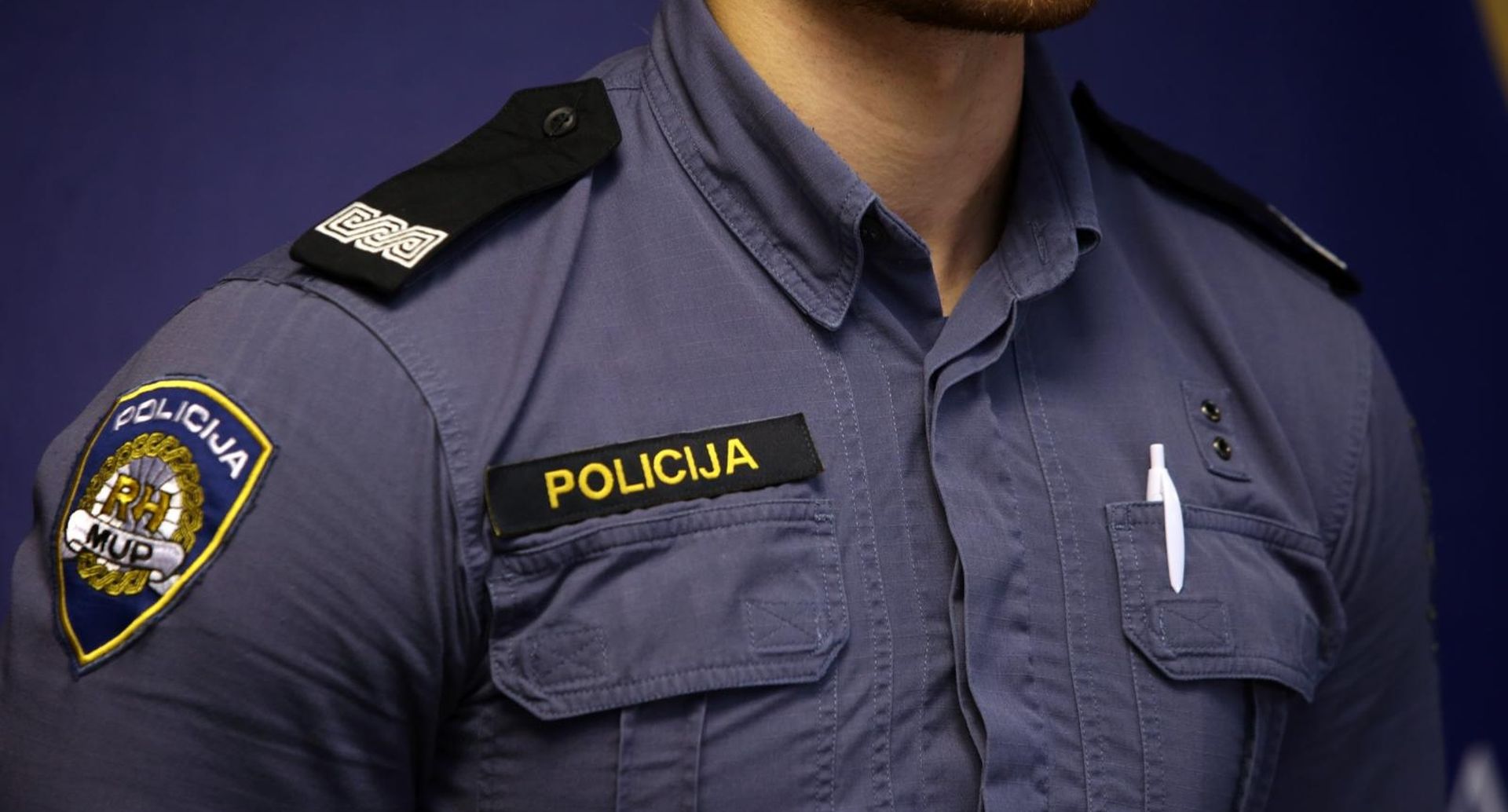 13.11.2019., Split - Djelatnik policije
 Photo: Miranda Cikotic/PIXSELL