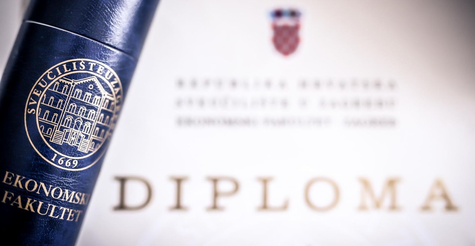 14.05.2018., Zagreb - Diploma Ekonomskog fakulteta Sveucilista u Zagrebu. 

Photo: Igor Soban/PIXSELL