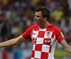 15.07.2018., stadion Luznjiki, Moskva, Rusija - Svjetsko nogometno prvenstvo 2018., finale, Francuska - Hrvatska. Mario Mandzukic.  Photo: Igor Kralj/PIXSELL