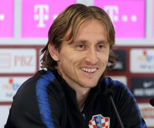 15.11.2019., Rijeka - Konferencija za medije hrvatske nogometne reprezentacije uoci kvalifikacijske utakmice sa Slovackom. Kapetan Luka Modric. Photo: Nel Pavletic/PIXSELL