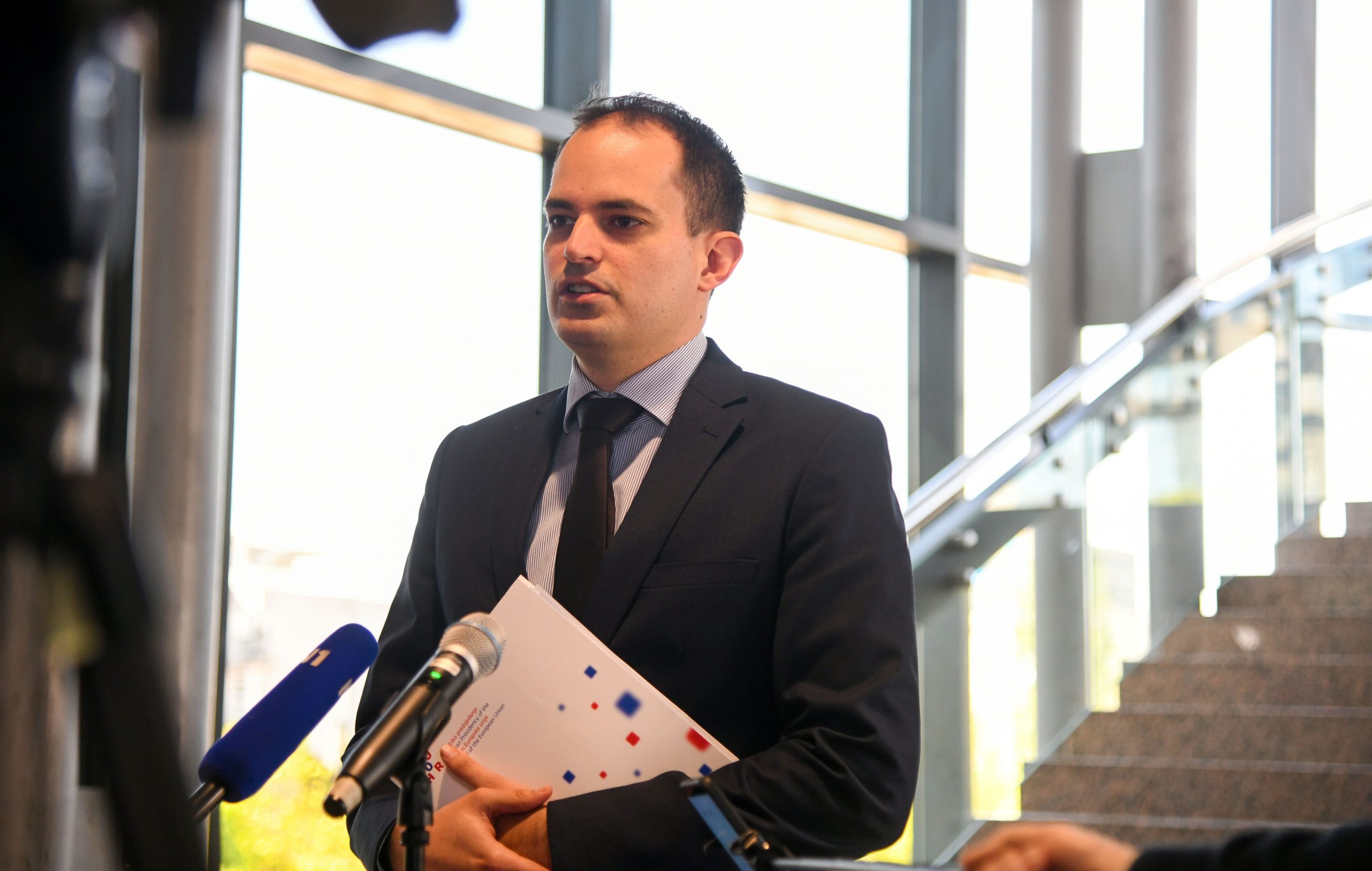 16.04.2020., Zagreb - U zgradi Nacionalne i sveucilisne knjiznice odrzana je sjednica Vlade. Ivan Malenica, ministar uprave 
 Photo: Josip Regovic/PIXSELL