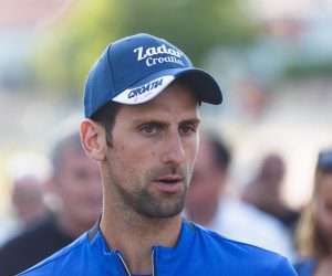16.06.2020 Zadar - Novak Djokovic obisao je terene na zadarskom Visnjiku gdje ce se igradi Adria Tour. Photo: Marko Dimic/PIXSELL