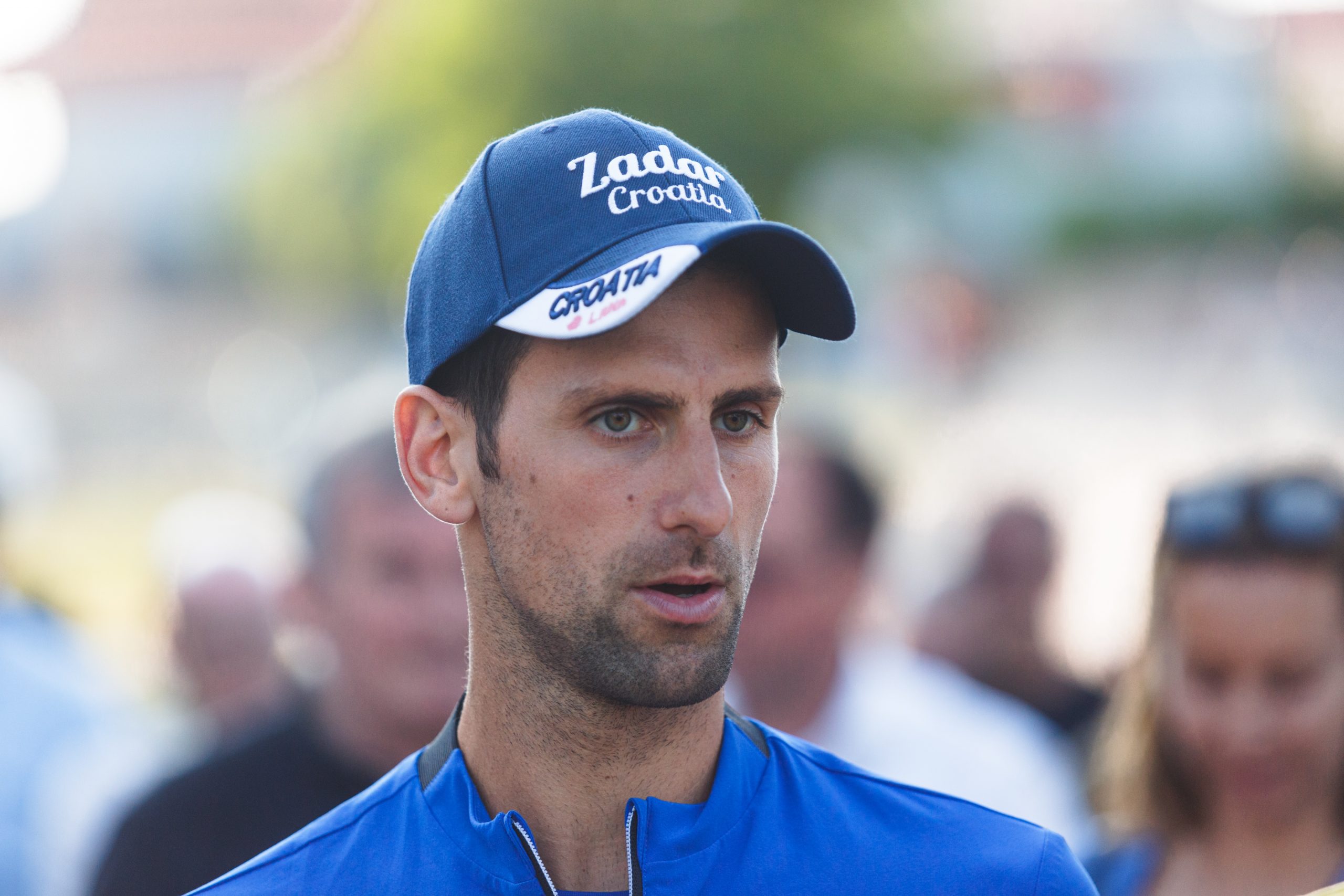 16.06.2020 Zadar - Novak Djokovic obisao je terene na zadarskom Visnjiku gdje ce se igradi Adria Tour. Photo: Marko Dimic/PIXSELL