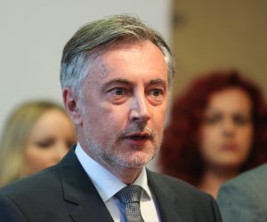 17.06.2020., Hotel International, Zagreb - Predsjednik Domovinskog pokreta Miroslav Skoro predstavio je sa suradnicima  liste Domovinskog pokreta za I. izbornu jedinicu. Miroslav Skoro. 
Photo: Luka Stanzl/PIXSELL