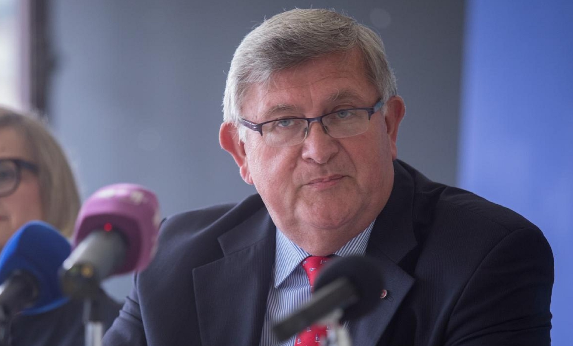 19.6.2020., Rijeka -  Konferencija za medije na kojoj je najavljen veci dio ljetnih kulturnih dogadanja u Rijeci do kraja lipnja, u srpnju, kolovozu i dijelu rujna. gradonacelnik Vojko Obersnel Photo: Nel Pavletic/PIXSELL
