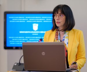 19.06.2020., Zagreb - U Ministarstvu znanosti i obrazovanja, ministrica znanosti i obrazovanja prof. dr. sc. Blazenka Divjak predstavila je strateski okvir za izvodjenje cjelodnevne nastave. Photo: Tomislav Miletic/PIXSELL