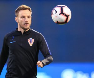 Zagreb: Hrvatska reprezentacija odradila trening  20.03.2019. , Zagreb -  Na stadionu Maksimir odrzan je trening hrvatske nogometne reprezentacije uoci kvalifikacijskih utakmica za Euro 2020 protiv Azerbejdzana i Madjarske.Ivan Rakitic. Photo: Marko Prpic/PIXSELL