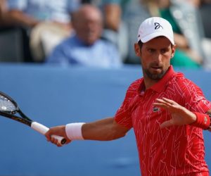 21.06.2020., Zadar - Teniski turnir Adria Tour. Novak Djokovic i Nino Serdarusic. Photo: Marko Dimic/PIXSELL
