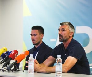 21.06.2020., Zadar - Tenisac Grigor Dimitrov pozitivan na COVID 19 zbog cega je finale Adria Toura otkazano. Goran Ivanisevic, Djordje Djokovic Photo: Marko Dimic/PIXSELL
