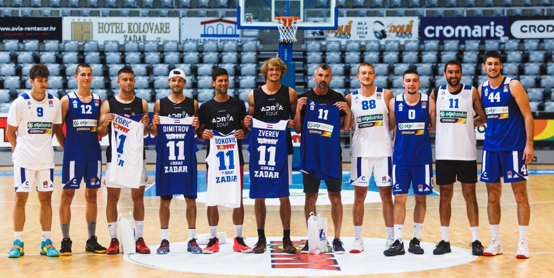 19.06.2020., Zadar - Grigor Dimitrov, bugarski tenisac zarazen korana virusom u bliskom kontaktu sa drugim ljudima u Zadru. Grigor Dimitrov. Photo: Marko Dimic/PIXSELL