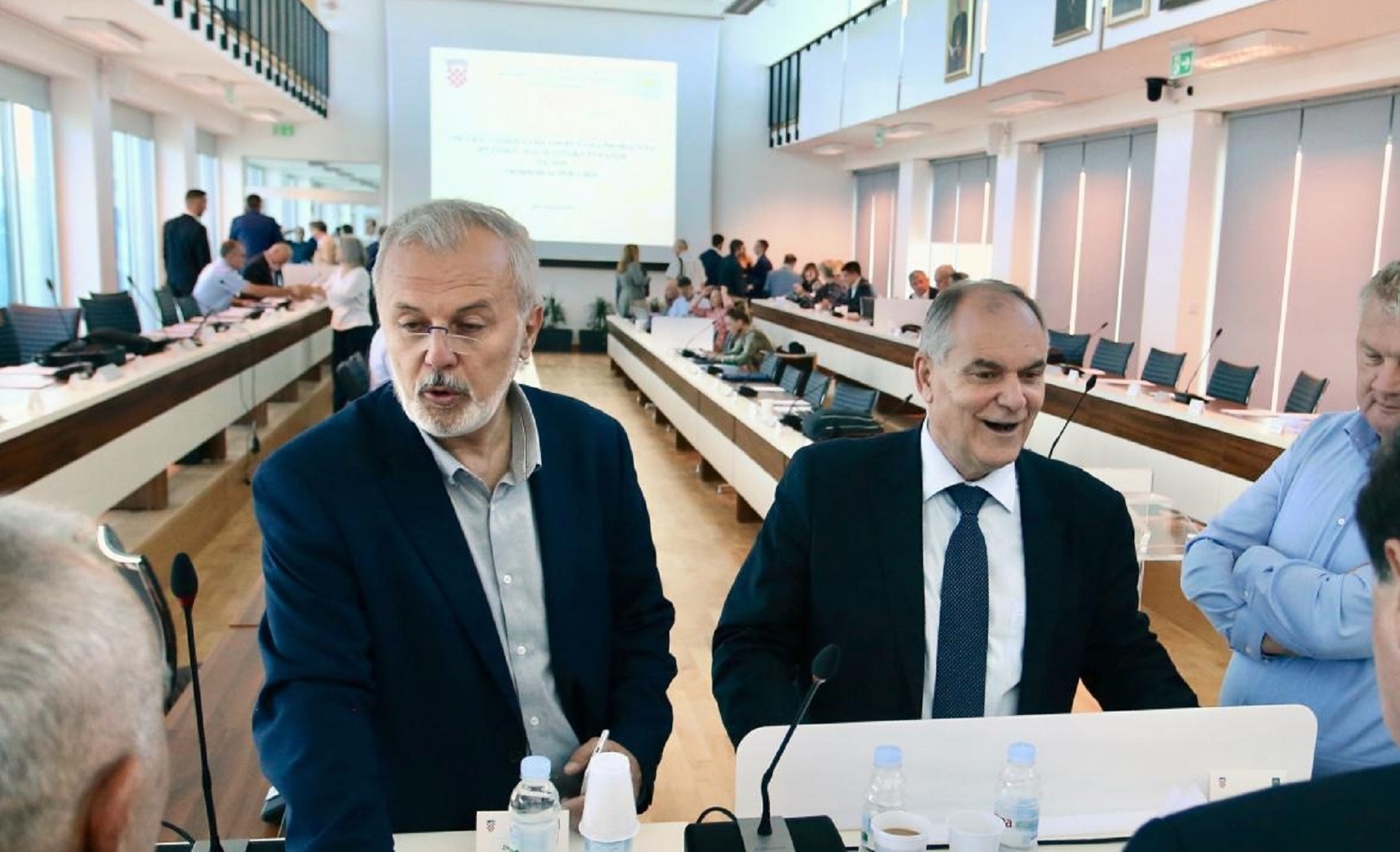 21.10.2019.,Split - Odrzana je sjednica zupanijske skupstine Splitsko-dalmatinske zupanije.
Photo: Ivo Cagalj/PIXSELL