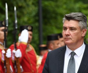 22.06.2020., Cetinje, Crna Gora - Predsjednik Crne Gore Milo Djukanovic ugostio je predsjednika Hrvatske Zorana Milanovica koji ce boraviti u dvodnevnom sluzbenom pojetu u Crnoj Gori. Photo: Savo Prelevic/PIXSELL