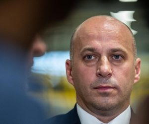 23.09.2019., Velika Gorica - Predsjednik Vlade Andrej Plenkovic sudjelovao je na svecanom otvorenju novog sortirnog centra Hrvatske poste u Velikoj Gorici. Ivan Culo.
Photo: Davor Puklavec/PIXSELL