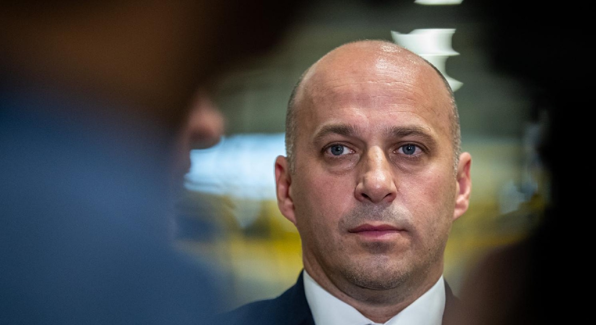 23.09.2019., Velika Gorica - Predsjednik Vlade Andrej Plenkovic sudjelovao je na svecanom otvorenju novog sortirnog centra Hrvatske poste u Velikoj Gorici. Ivan Culo.
Photo: Davor Puklavec/PIXSELL