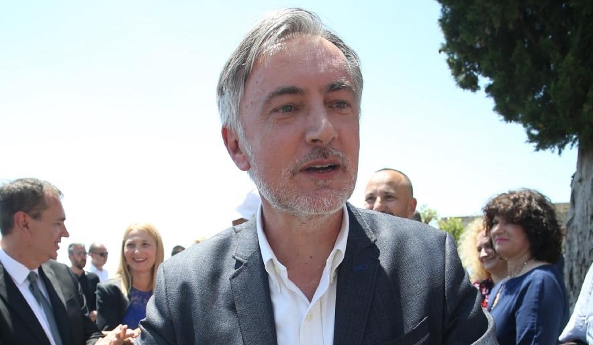 24.06.2020., Klis - Domovinski pokret predstavio je kandidate za IX. i X. izbornu jedinicu za nadolazece parlamentarne izbore na tvrdjavi Klis. Miroslav Skoro Photo: Ivo Cagalj/PIXSELL