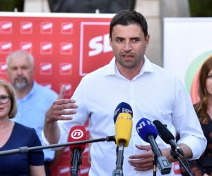 26.06.2020., Cakovec- Davor Bernardic i Restart koalicija posjetila Cakovec.
Photo: Vjeran Zganec Rogulja/PIXSELL