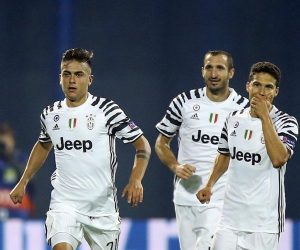 27.09.2016., stadion Maksimir, Zagreb - Liga prvaka, skupina H, 2. kolo, GNK Dinamo - Juventus FC. Paulo Dybala, Hernanes.
Photo: Goran Stanzl/PIXSELL