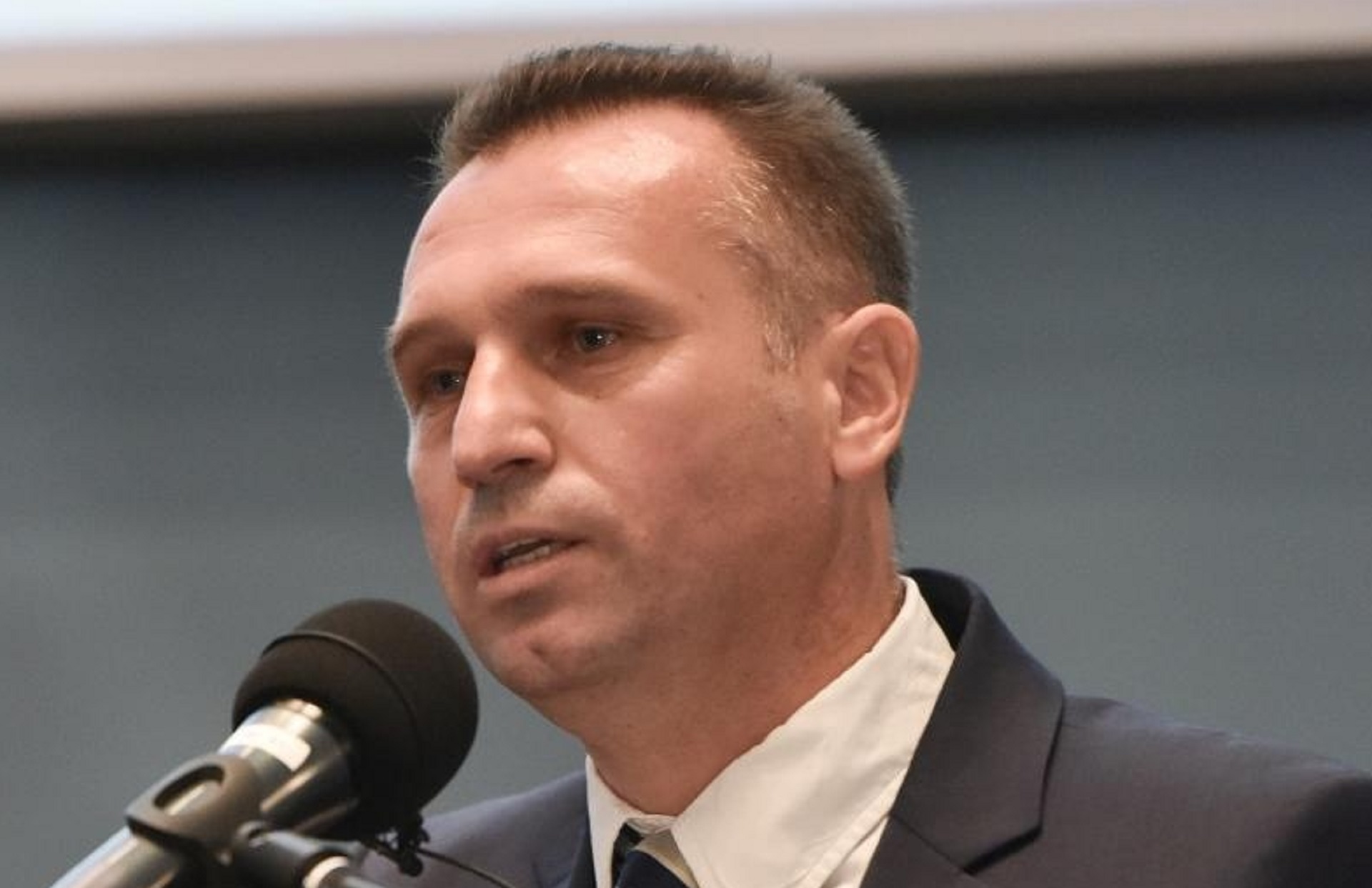 27.09.2017., Zagreb - U dvorani Vijenac Nadbiskupskog pastoralnog instituta odrzana je tribina Sudski procesi protiv hrvatskih branitelja i posljedice za Hrvate u BiH i Hrvatskoj. Na tribini su govorili general Marinko Kresic, general Zlatan Mijo Jelic i general Zeljko Siljeg. Zlatan Mijo Jelic. 
Photo: Davor Visnjic/PIXSELL