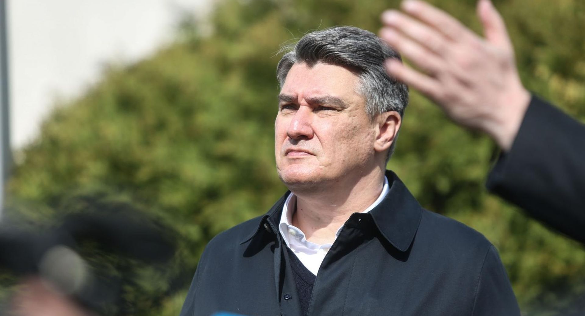28.03.2020., Zagreb - Predsjednik Zoran Milanovic u obilasku ostecenih objekata Medicinskog fakulteta Sveucilista u Zagrebu.
Photo: Marin Tironi/PIXSELL