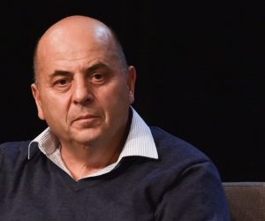 28.10.2019., Zagreb - U maloj dvorani Zagrebackog kazalista mladih odrzana je promocija knjige Slavka Goldsteina naziva Proslovi za bolju zemlju u izdanju izdavacke kuce Fraktura. Na promociji su uz moderatora Seida Serdarevica govorili i Ivo Goldstein, Vesna Pusic, Boris Pavelic i Ivica Dzikic.
Photo: Davorin Visnjic/PIXSELL