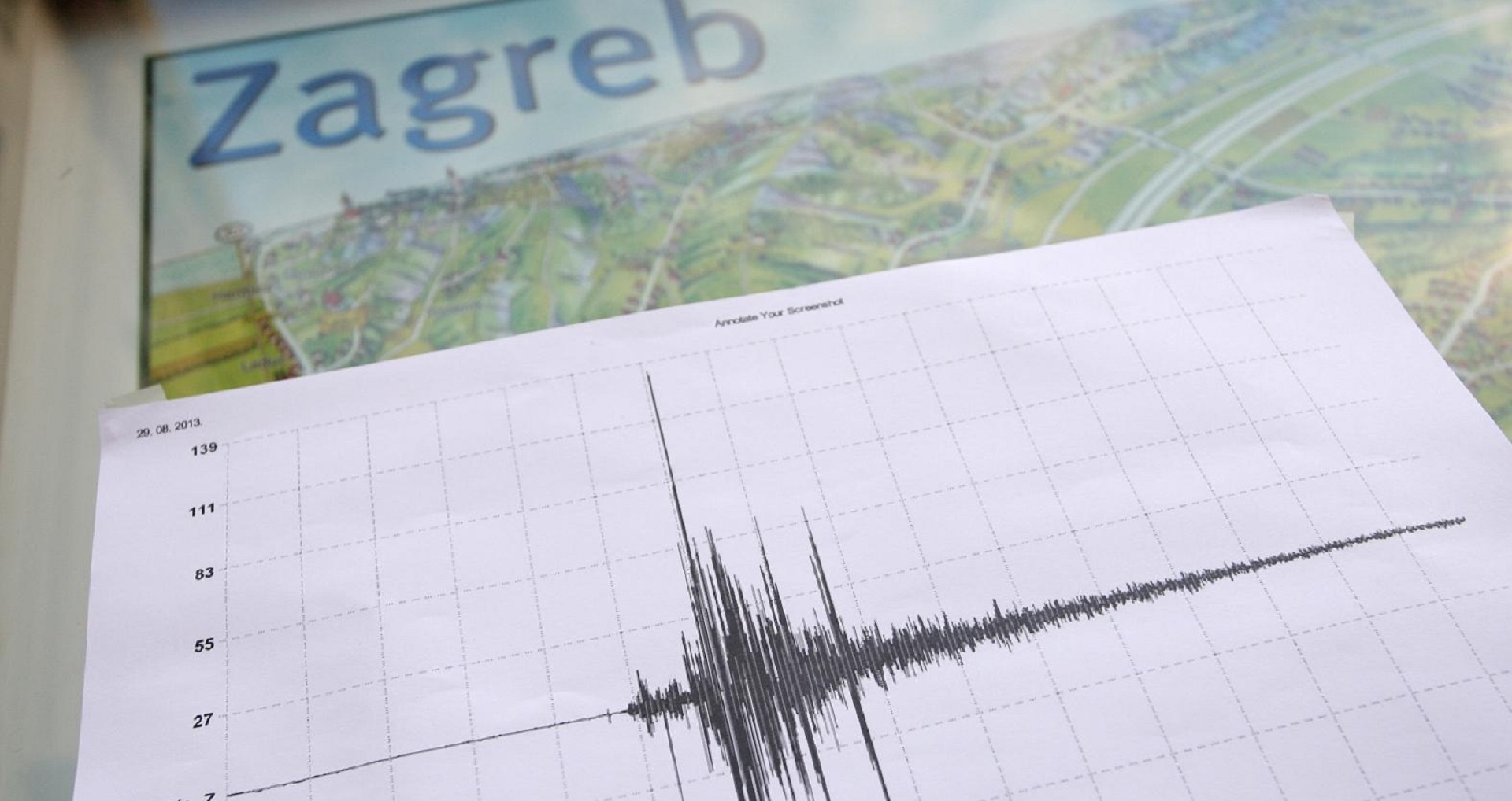 29.08.2013., Zagreb - Zagreb i okolicu u nekoliko dana pogodilo je sest manjih potresa s epicentrom oko mjesta Jablanovec i Gornja Bistra. Seizmolozi predvidjaju da bi u skoroj buducnosti Zagreb mogao pogoditi potres od 6,5 stupnjeva po Richteru sto je nesto malo jace od velikog potresa 1880. godine koji je prouzrokovao goleme stete u gradu. 
Photo: Borna Filic/PIXSELL