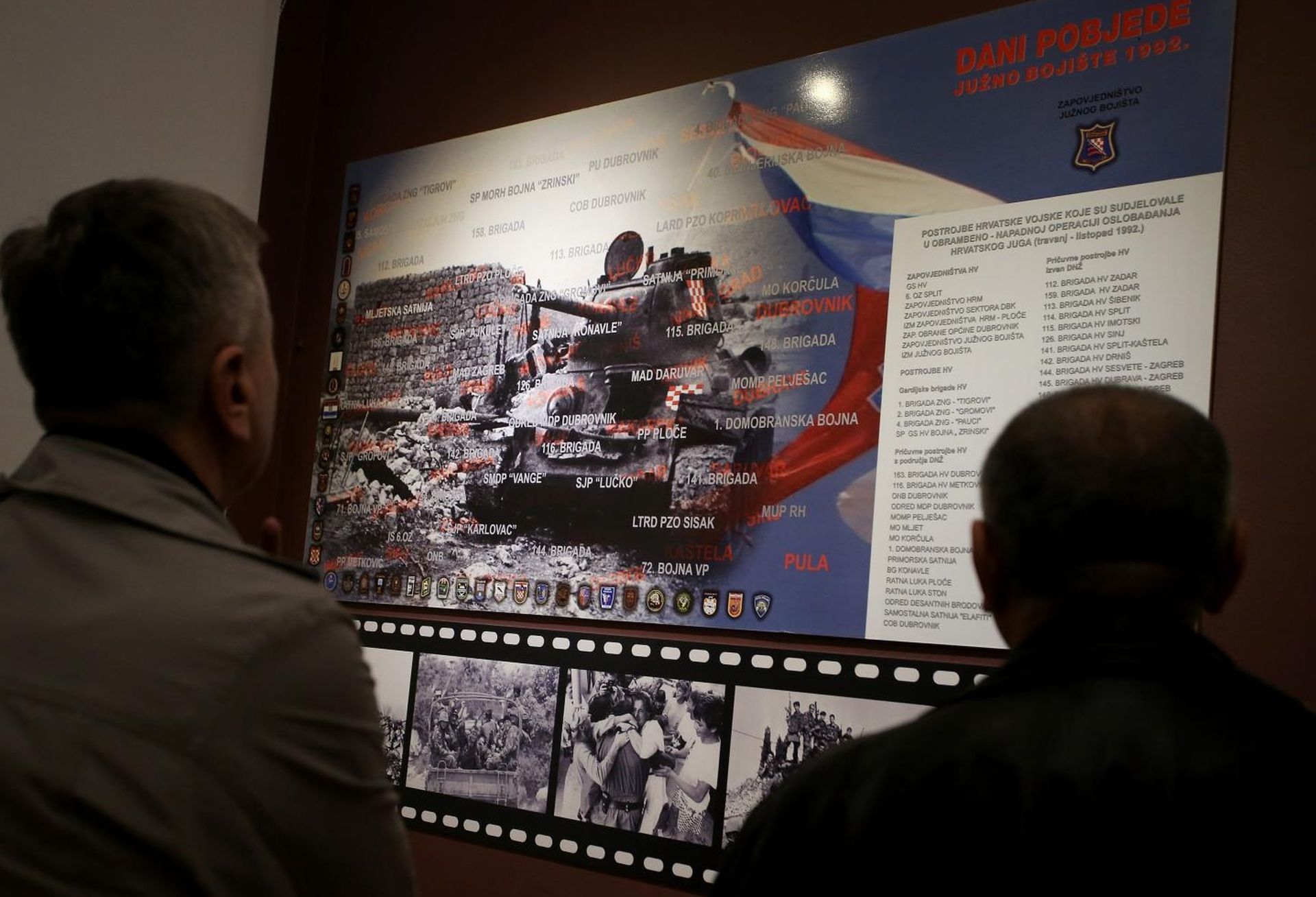 30.03.2017., Zagreb - Otvorenje izlozbe Dubrovnik u domovinskom ratu 1991-1995. u Hrvatskom povijesnom muzeju.
Photo: Igor Kralj/PIXSELL