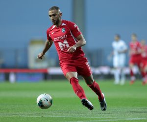 31.05.2020., Stadion Rujevica, Rijeka - Drugi polufinalni susret Hrvatskog kupa izmedju HNK Rijeka i NK Osijek. Eros Grezda.

Photo: Nel Pavletic/PIXSELL