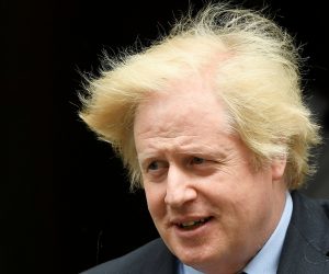 Outbreak of the coronavirus disease (COVID-19) in London Britain's Prime Minister Boris Johnson outside 10 Downing Street, following the outbreak of the coronavirus disease (COVID-19), London, Britain, June 10, 2020. REUTERS/Toby Melville TOBY MELVILLE